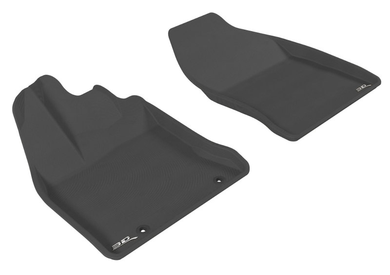 Lexus CT Floor Mats - Front - 3D MAXpider - Kagu - Black - `11-`17 Lexus CT Floor Mats - Front - 3D MAXpider - Kagu - Black - `11-`17